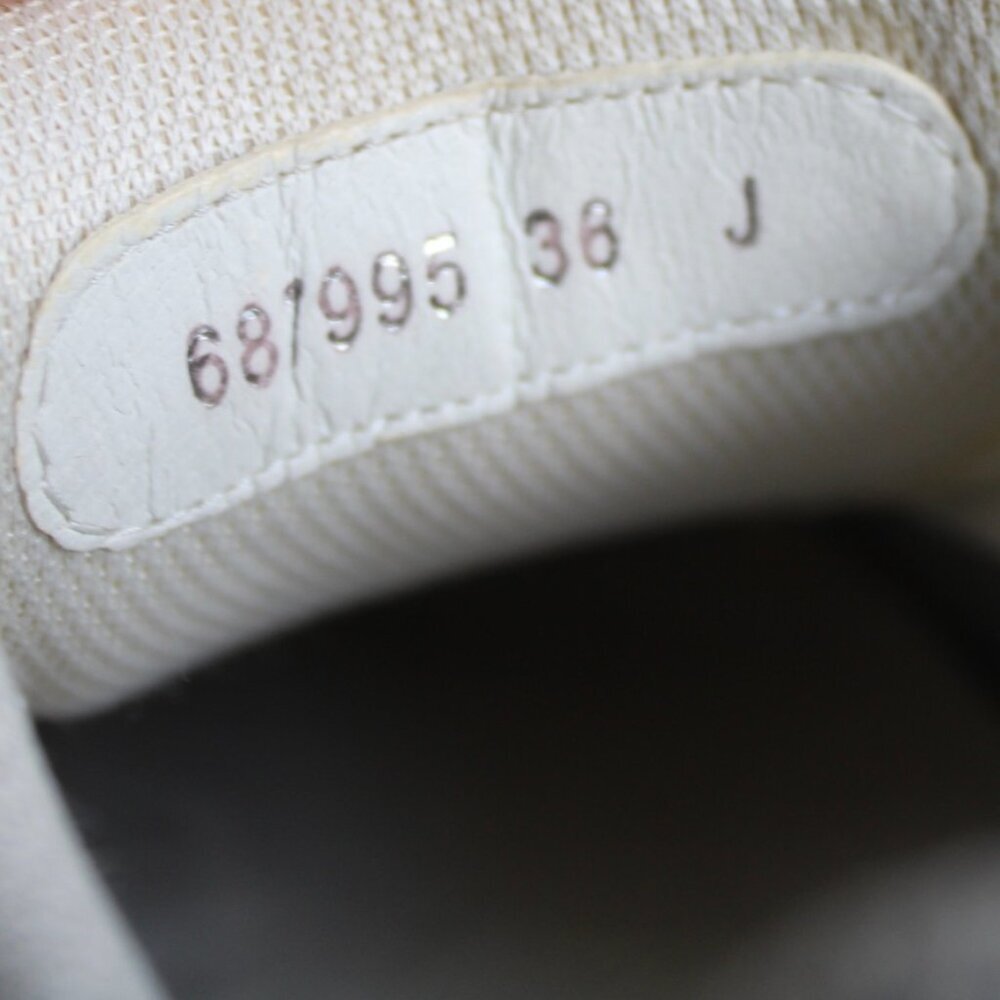 Alexander McQueen Women's White Sprint Runner Low-Top Leather Sneakers sz 36 / 6 - Picture 3 of 14